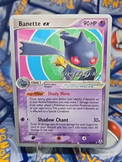 Pokemon Banette ex (World Championships Edition) 85/92 EX Legend Maker Near Mint - Image 1
