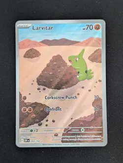 Larvitar 223/193 Illustration Rare Obsidian Flames Pokemon TCG - Image 1