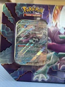 Pokemon Paradox Clash Tin, WALKING WAKE EX edition, BRAND NEW FACTORY SEALED - Image 2
