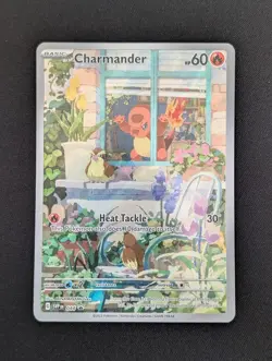 Charmander 044 Promo Pokemon TCG Obsidian Flames ETB Illustration Rare - Image 1
