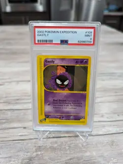 Pokemon PSA 9 Mint Expedition Base Set Gastly 109/165 - Image 1