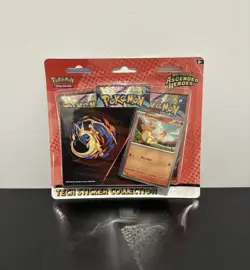 Pokemon TCG Mega Evolution Ascended Heroes Charmander Tech Sticker Collection - Image 1