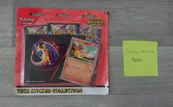 Pokemon TCG Ascended Heroes Tech Sticker Collection Charmander Sealed New - Image 3