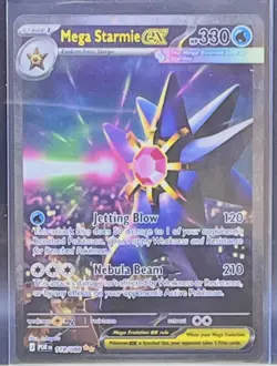 Pokemon Perfect Order Mega Clefable Ex 119/88 Mega Starmie Ex 118/088 - Image 4