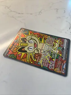 Pokemon TCG Meowth EX 121/088 Special Illustration Rare Perfect Order SIR - M/NM - Image 3