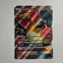 Pokemon - Charizard GX SM60 - Sun & Moon Full Art Black Star Promo Holo (2017) - Image 1