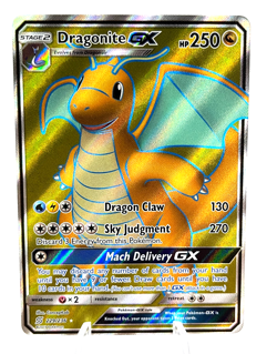 Dragonite GX 229/236 - SM Unified Minds - Full Art - Pokemon - NM - Image 1