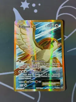 Pidgeot EX - 104/108 - XY Evolutions - Pokemon TCG Card NM Rare Full Art - Image 2