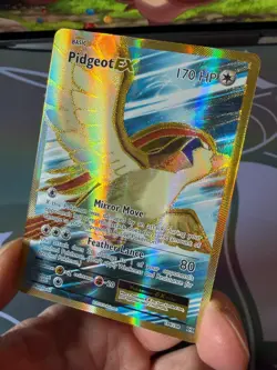 Pidgeot EX - 104/108 - XY Evolutions - Pokemon TCG Card NM Rare Full Art - Image 4