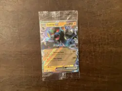 Meddling Sparks Cosmos Holo Promo Pack SEALED Scizor Luxray Pokemon TCG Card - Image 1