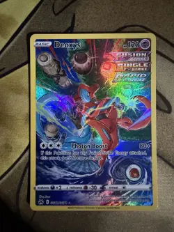 Deoxys GG12/GG70 – Crown Zenith Galarian Gallery Holo – Pokemon Card – Near Mint - Image 2