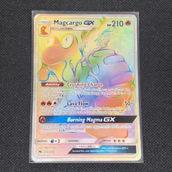 Magcargo GX - 218/214 - Secret Rare - Lost Thunder - Pokemon Card - NM/M - Image 1