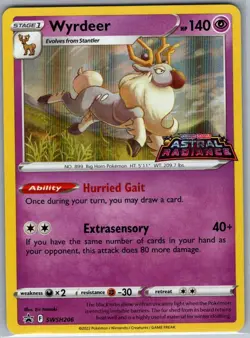 Wyrdeer SWSH206 SWSH: Sword & Shield Promo Cards - Pokemon Card - NM - Image 1