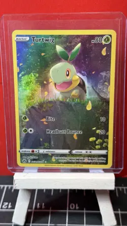 Turtwig GG31/GG70 Crown Zenith Galarian Gallery NM Ultra Rare Pokemon Card - Image 1