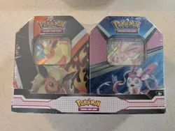 V Heroes 3x 2-Pack Tin Bundle Set Eevee Evolutions (Target 2023) Pokemon TCG - Image 2