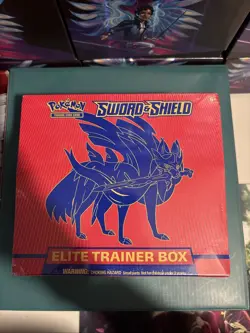 Pokemon Sword & Shield Elite Trainer Box New Sealed Box Wear! Red 820650104459 - Image 1