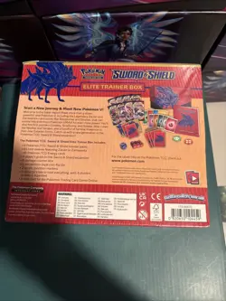 Pokemon Sword & Shield Elite Trainer Box New Sealed Box Wear! Red 820650104459 - Image 3