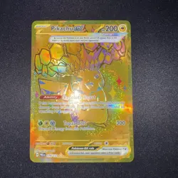 Pikachu ex 179 Hyper Rare Pokemon Prismatic Evolutions Mint - Image 2