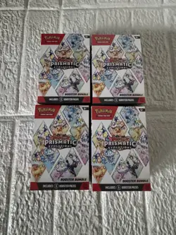 Pokemon TCG: Prismatic Evolutions Booster Bundles (x4) - Image 1