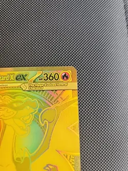 Mega Charizard X ex Gold 130/094 – Phantasmal Flames Pokemon TCG | Ultra Rare - Image 5