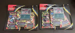 Pokemon Mega Evolution Phantasmal Flames 3Pk Blister LOT Sneasel & Weaville NEW - Image 1