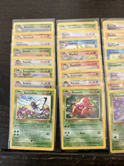 Jungle Complete Set of All 32 Commons + Uncommons [Pokemon, WOTC] LP/NM - Image 2