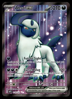 ABSOL EX 214/197 ULTRA RARE OBSIDIAN FLAMES POKEMON - Image 1