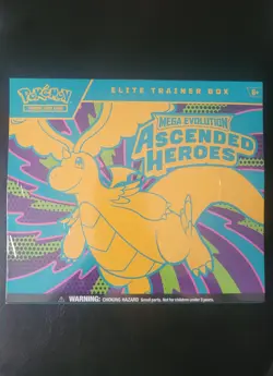 Pokemon TCG Ascended Heroes Elite Trainer Box ETB Sealed Shipped Today - Image 1