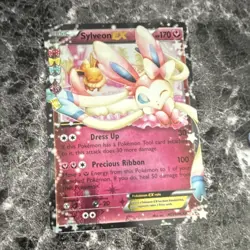 Pokemon Sylveon EX Ultra Rare RC21/RC32 Generations Radiant Collection Holo - Image 1