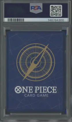 2023 One Piece OP03 EN Monkey D Luffy Wanted Alternate Art #012 PSA 10 GEM MINT - Image 2