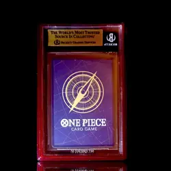 BGS 10 PRISTINE One Piece Monkey D. Luffy Promo ST21-014 Magazine Shonen Jump - Image 2