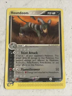 Houndoom 34/97 Pokemon - EX Dragon Hp - Image 1
