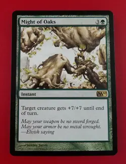 1x Might of Oaks | M10 Magic 2010 | MTG Magic Cards - Image 1