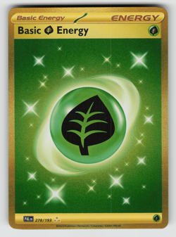 Basic Grass Energy Pokemon Paldea Evolved 278/193 Hyper Rare NM - Image 1