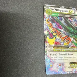 Pokemon M Rayquaza EX Full Art Holo 76/108 Dragon 2021 Celebrations Collection - Image 2