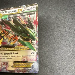Pokemon M Rayquaza EX Full Art Holo 76/108 Dragon 2021 Celebrations Collection - Image 3