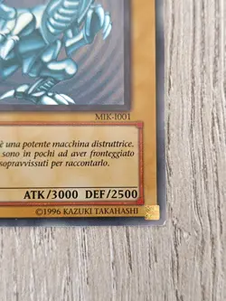 Yu-Gi-Oh! Drago Bianco Occhi Blu 1a Edizione MIK-I001 ULTRA - Image 4