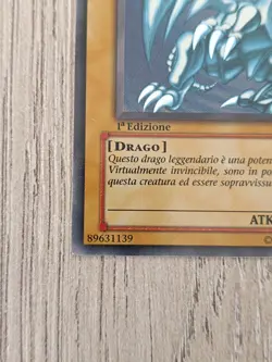 Yu-Gi-Oh! Drago Bianco Occhi Blu 1a Edizione MIK-I001 ULTRA - Image 5