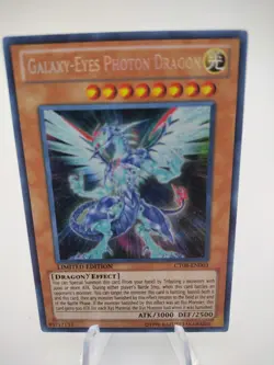 Yu-Gi-Oh! Galaxy-Eyes Photon Dragon CT08-EN003 Limited Edition Secret Rare - Image 1