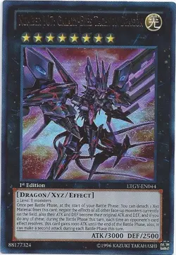 Yugioh! LP Number 107: Galaxy-Eyes Tachyon Dragon - LTGY-EN044 - Ultra Rare - 1s - Image 1