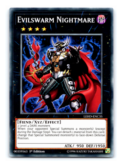 Evilswarm Nightmare - LEHD-ENC35 - Common - 1st Edition - Yugioh - Image 1