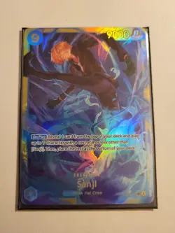 One Piece tcg -Sanji - OP06-119 - Alt Art - NM - Image 1