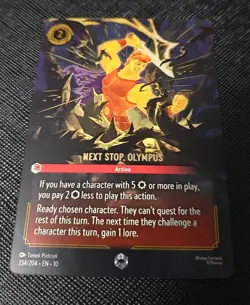 Next Stop, Olympus (Enchanted) 234/204 Whispers in the Well Holo Disney Lorcana - Image 2