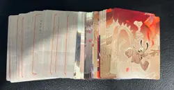 Ravensburger Disney Lorcana TCG - Reign of Jarar Puzzle Cards lot of 58 cards - Image 1