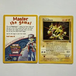 Electabuzz #2 WB Kids Stamped Black Star Promo Vintage WotC Pokemon TCG Card MP - Image 1