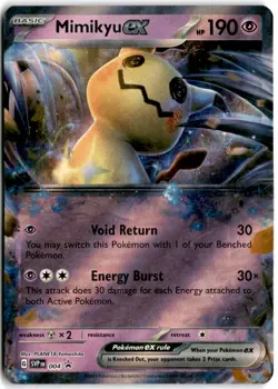Mimikyu ex - Promo SV: Scarlet & Violet Promo Cards 004 NM - Image 1