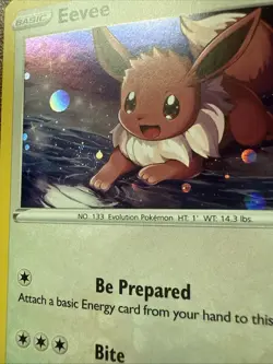 Eevee SWSH127 SWSH: Sword & Shield Promo Cards Holo *SWIRL * NM/M - Image 4