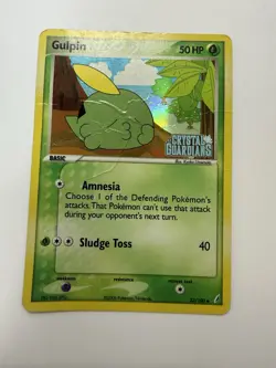 Gulpin Reverse Holo - 33/100 EX Crystal Guardians Excellent - Pokemon Card - Image 1