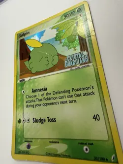 Gulpin Reverse Holo - 33/100 EX Crystal Guardians Excellent - Pokemon Card - Image 3