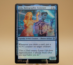 Lyla, Holographic Assistant | #7 | Uncommon | Foil | SPE-Eternal | MTG - Image 1